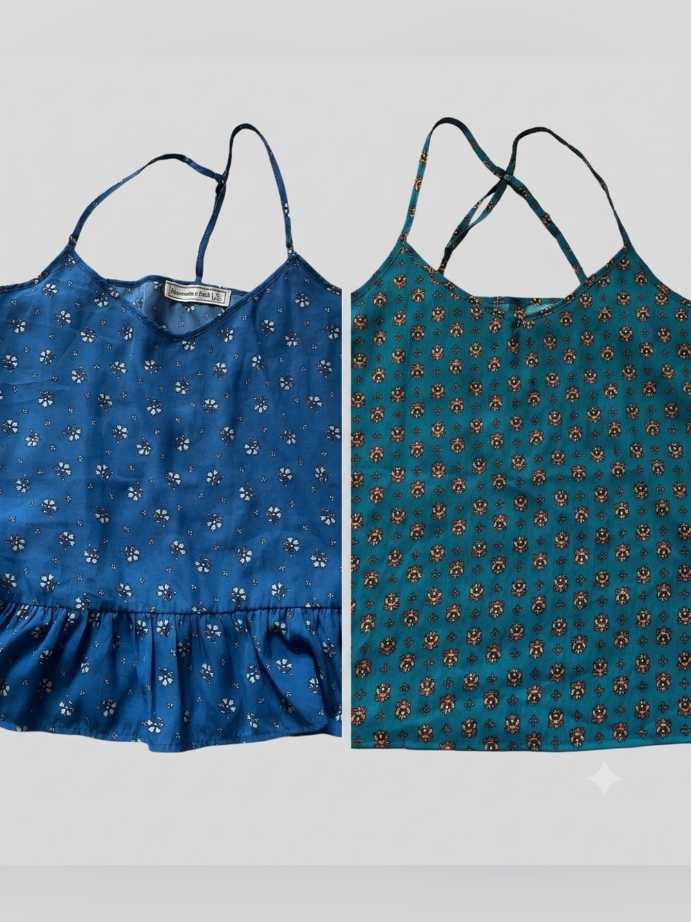 Y2K Abercrombie &  Hollister Boho Cami Bundle (Set of 2) - Size S
